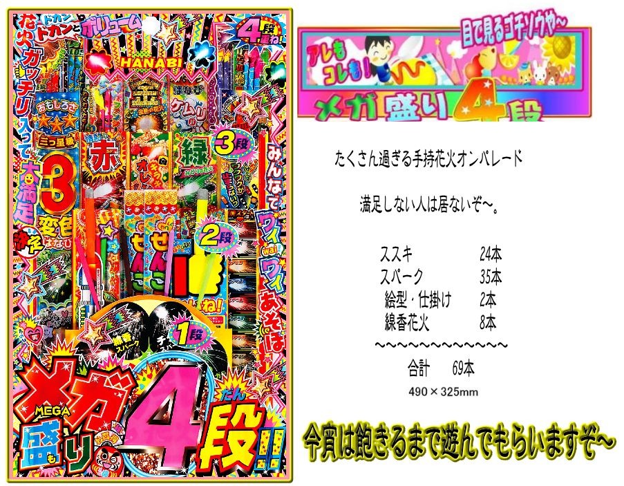 メガ盛り４段2500